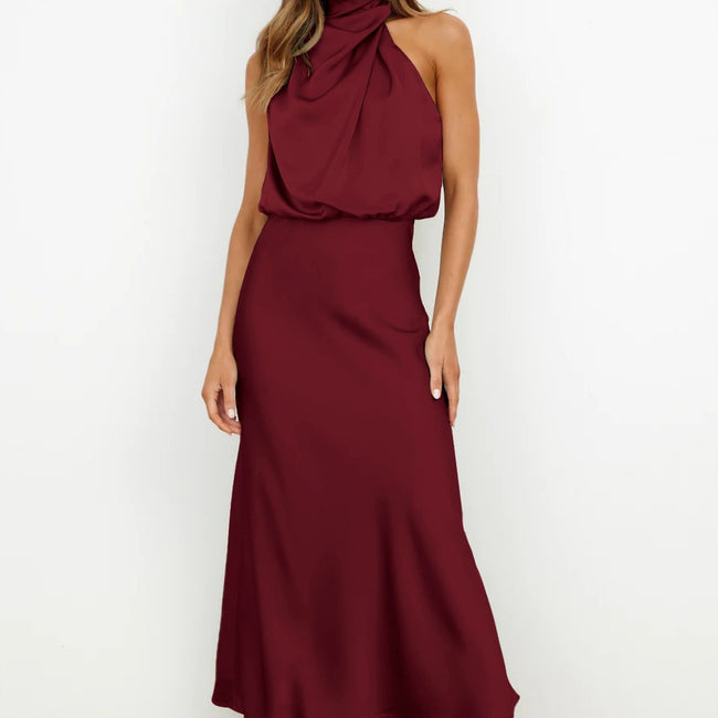 Summer Sleeveless Dress Ins Fashion Elegant Evening Party Club Clothing For Women Hover Image