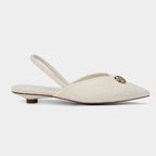 Pointed Toe Stiletto Sandals French Style Temperament Shallow Mouth Pumps Women