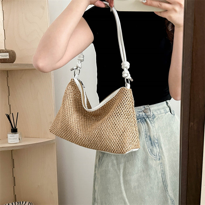 Sac Fourre-Tout Rétro Minimaliste Élégant Pour Femme