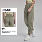 High Waist Straight Loose-fit Tappered Trousers Women