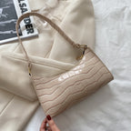 Pattern One Shoulder Handbag Temperament Trend Chain Bag Women