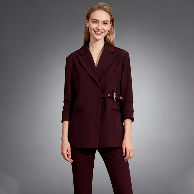 Irregular Fashionable Elegant Womens Blazer Hover Image