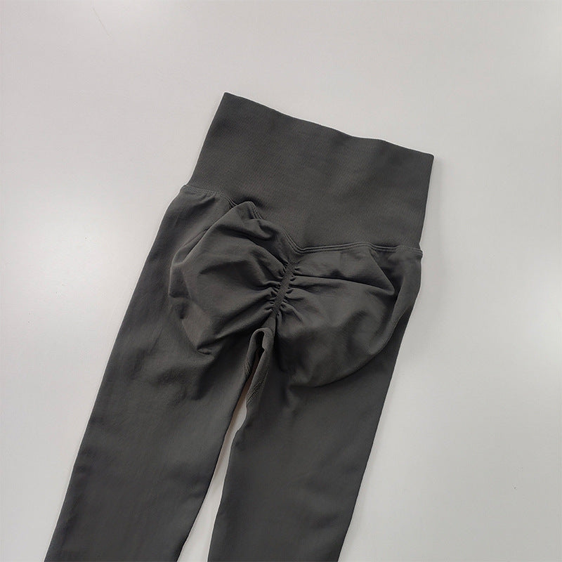 Tight High-waisted Running And Yoga Pants For Women