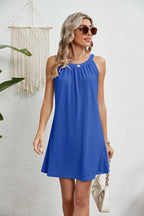 Women's Halter Sleeveless Vest Beach Dress