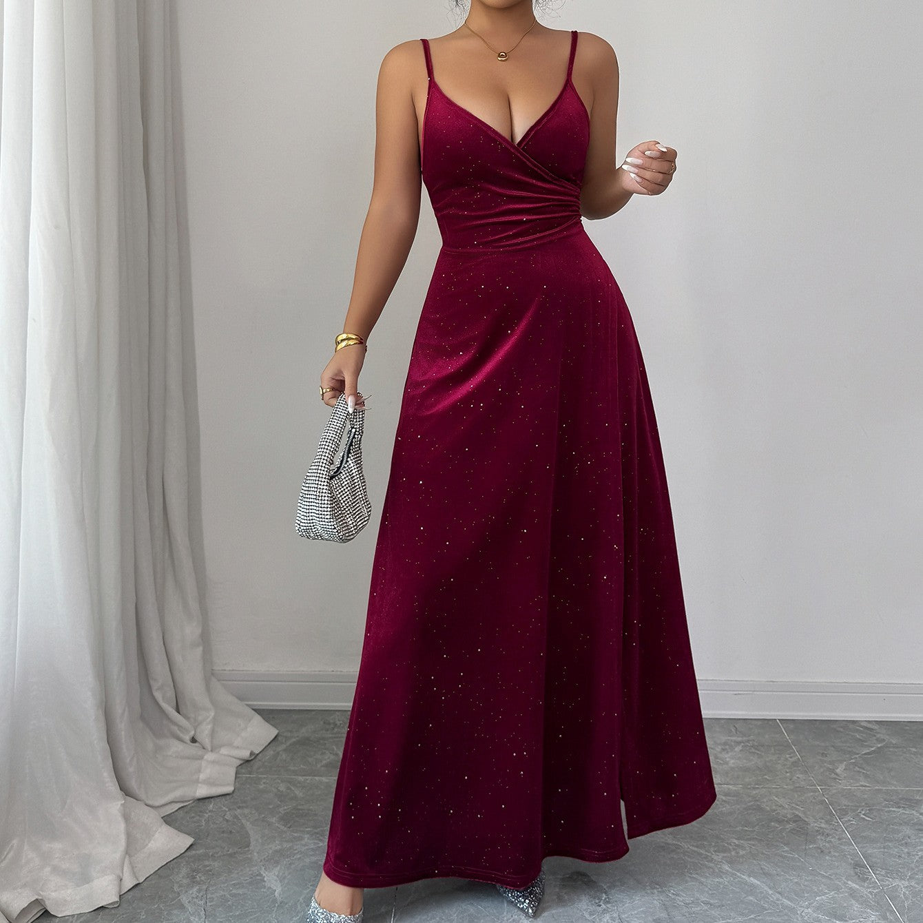 Elegant Strapless Bodycon Dress For Women