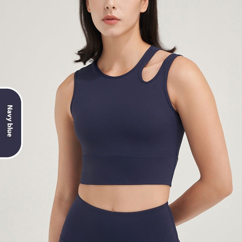 Yoga Belt Chest Pad Bra Strapless Big Chest And Small Sports Top For Women