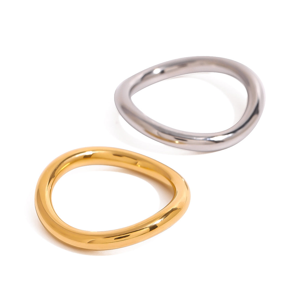 Miley Gold & Silver Layered Rings