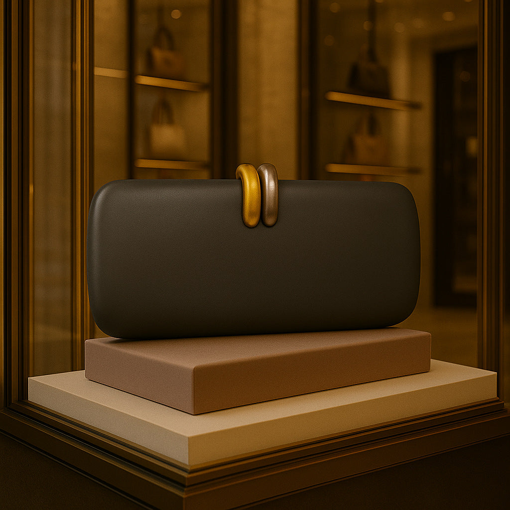 Clutch Bag Shape Crossbody Single Shoulder Dinner Bag