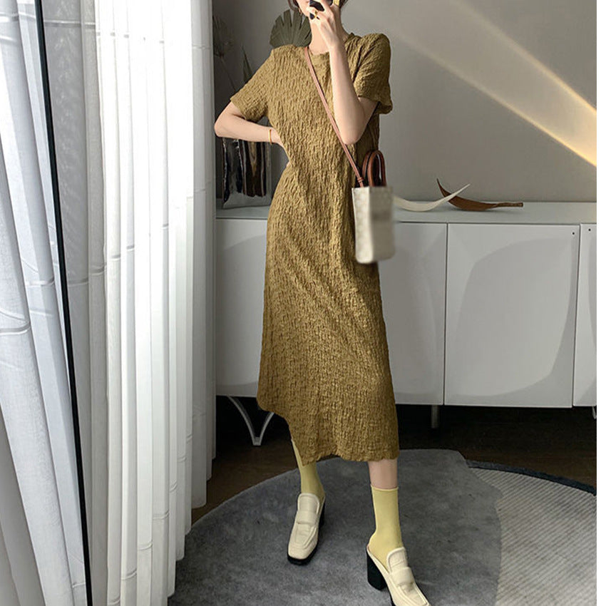 Women's Niche Dress With A Sense Of Texture And Design