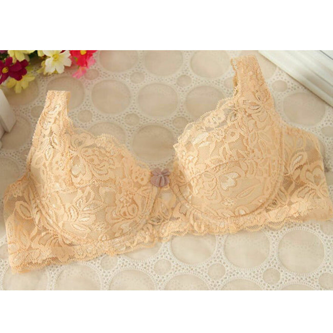 Thin, Breathable And Comfortable Lace Gather Bra Adjustable Bra Main Image