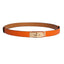 High Quality Women Real Leather 1.8cm Width Belts Golden
