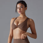 Solid Color Fashion Yoga Clothes Bra For Women