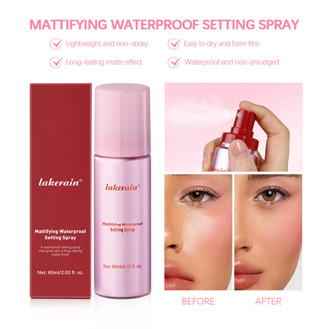 Makeup Mist Spray Long-lasting Matte Makeup Effect Waterproof Main Image