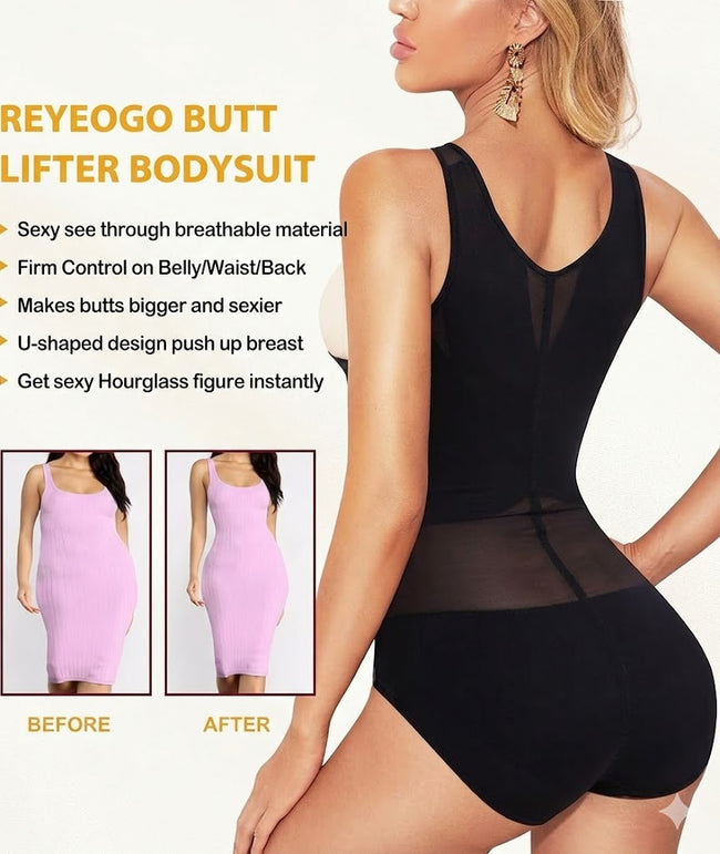 Shapewear Bodysuit For Women Tummy Control Butt Lifter Panty Hi-Waist Trainer Stomach Body Shaper Slimming Girdles Main Image