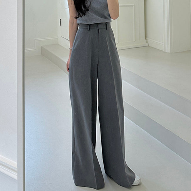 Hanging Wide Leg Mopping Pants Casual Pants Women Hover Image