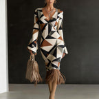 Creative Knitted Sweater Dresses For Women