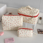 Bow-knot Flower Large-capacity Makeup Bag