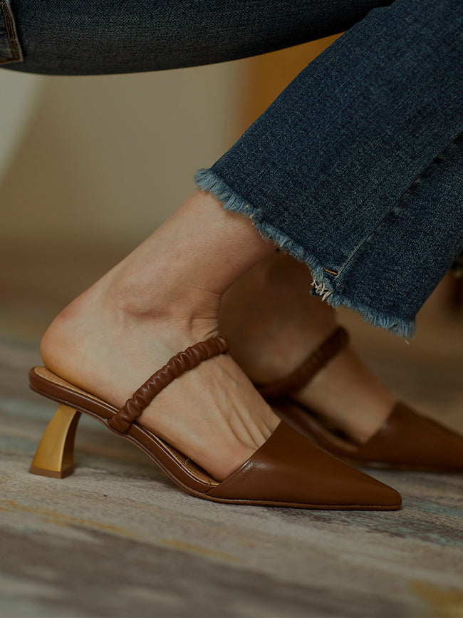French Retro Toe  Sandals Women Summer With Skirt Main Image