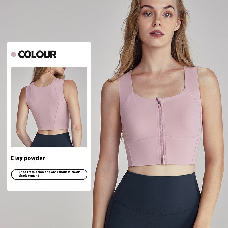 Nude Feel Sports Underwear Shockproof High-strength Vest Women
