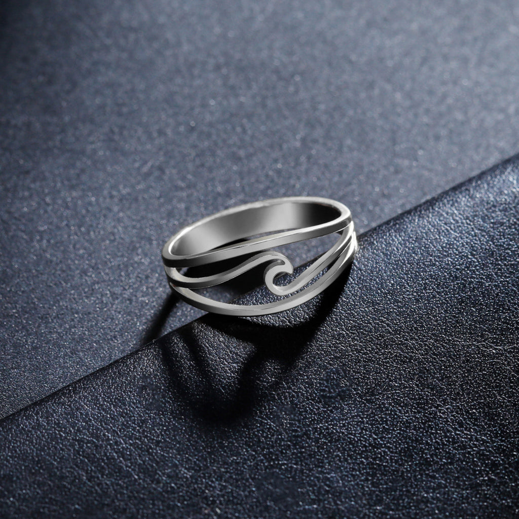 Men's And Women's Rings Stainless Steel Minimalist