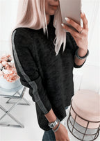 Simple Women's Round Neck Pullover Sweater Sweater Women