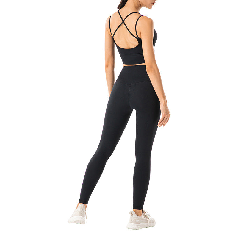 Women Gathering Beautiful Back Yoga Camisole