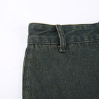 Women's Five-pointed Star Retro Fishtail Denim Skirt