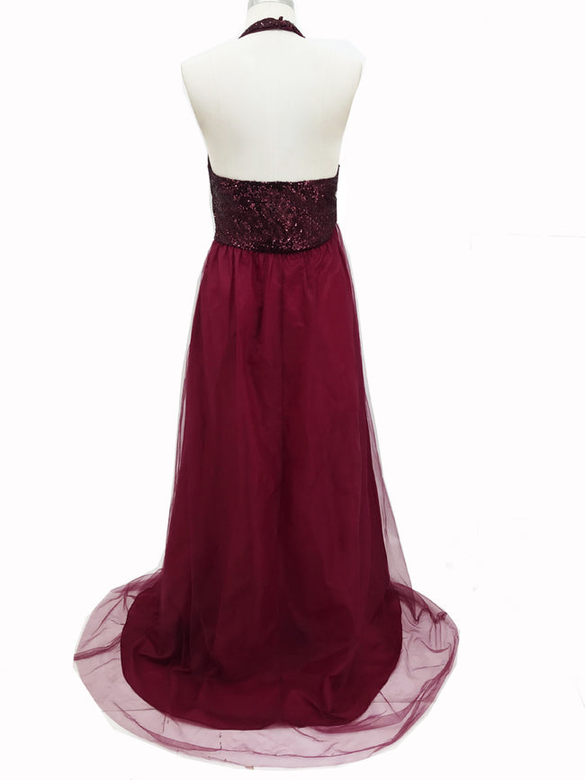 Sleeveless Dress Wedding Party Dress Main Image