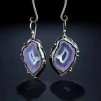 Retro Geometric Round Zircon Trendy Jewelry Earrings For Women