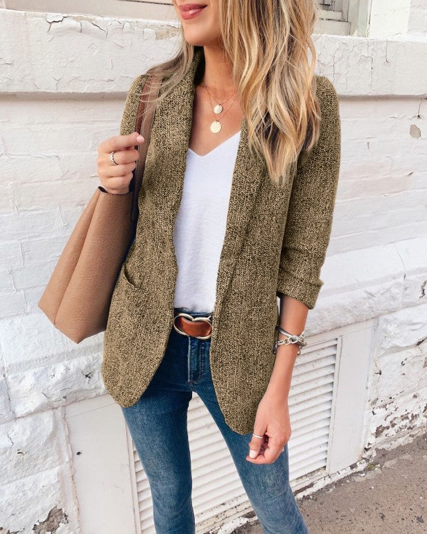 Fashion Casual Ladies Blazer Women'S Clothing Hover Image