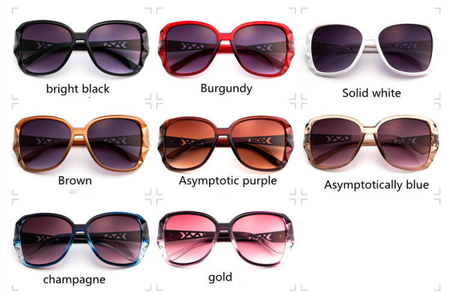 Women's Big Frame Sunglasses Women Retro Sunglasses Main Image