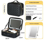 High-capacity Premium Travel And On-the-go Makeup Bag