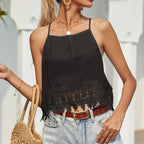 Ultra-short Leaky Navel Suspender Bottoming Shirt Women