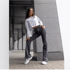 Versatile Casual New Flared Jeans For Women