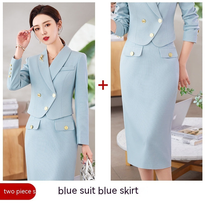 New Temperament Leisure Formal White Blazer For Women