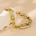 Necklaces For Women, Gold Chain Necklace Chunky,Necklace Link Chain Choker Vintage Heavy Metal Thick Chain