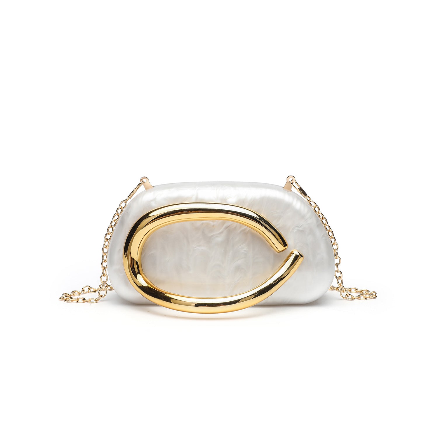 Acrylic Dinner Clutch Shoulder Crossbody Bag