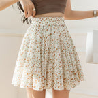 Plus Size Plump Girls Chiffon Floral Dress Children's Summer