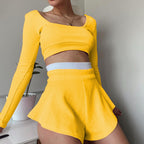 New Women's Fashion Suit Two Piece Set