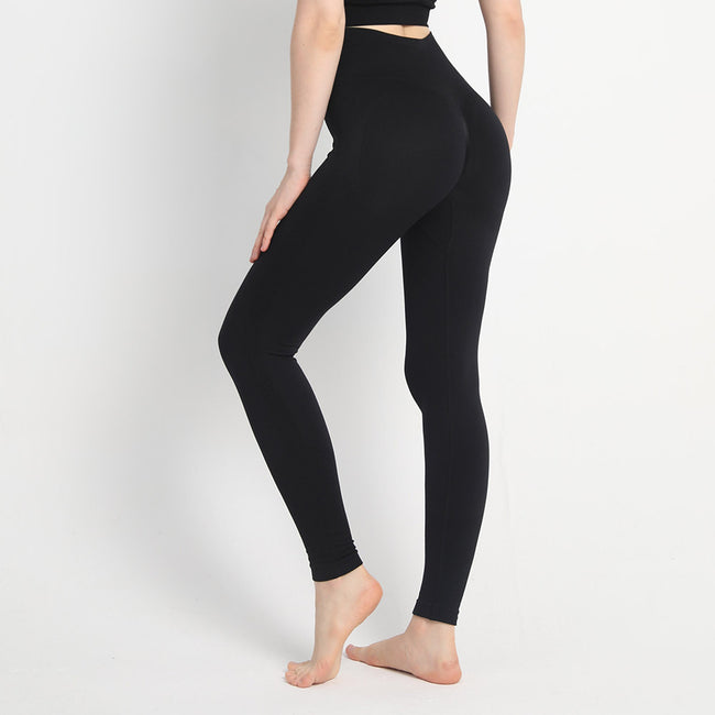 Seamless Dots Peach Hip Yoga Pants Women Main Image