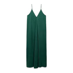 All-matching Camisole Elegant Midi Skirt Dress Solid Color