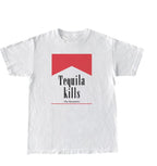 Enjoy Tequila Retro Graphic Tees Women Cute Funny Alcoh