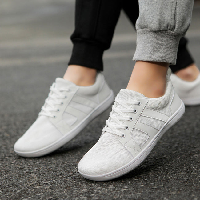 Couple Breathable Lace-up Mesh Shoes Casual Walking Sneakers Men Non-slip Running Sports Shoes Women Main Image
