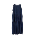 Mid-length Sleeveless Denim Dress Women