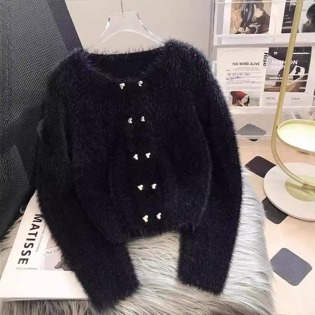 Knitted Cardigan Sweater Coat For Women Main Image