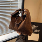 Stylish Minimalist And Laid-back Large-capacity Tote Bag For Women