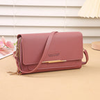 Multi-functional Crossbody Bag Mid-length Clutch And Coin Purse