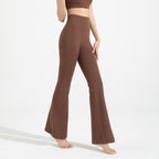 Antibacterial Yoga Bell-bottom Pants Women Lycra